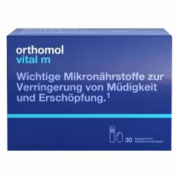ORTHOMOL Vital M ivópalack/kapszula kombócsomag, 30 db