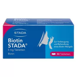 BIOTIN STADA 5 mg-os tabletta, 50 db