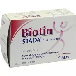 BIOTIN STADA 5 mg tabletta, 100 db