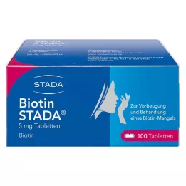 BIOTIN STADA 5 mg-os tabletta, 100 db
