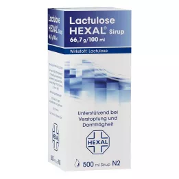 LACTULOSE Hexal szirup, 500 ml