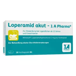 LOPERAMID akut-1A Pharma kemény kapszula, 10 db