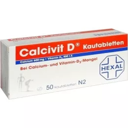 CALCIVIT D rágó tabletták, 50 db