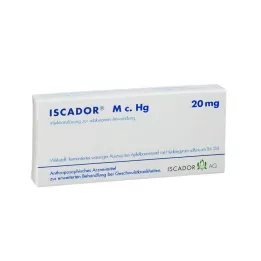 ISCADOR M C.HG 20 mg injekciós oldat, 7x1 ml