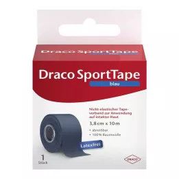 DRACO TAPEVERBAND 3,8 cmx10 m kék, 1 db