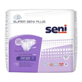 Super Seni Méret 3 nagy plusz Diam éjszaka felnőtteknek, 10 db