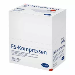 ES-KOMPRESSEN steril 7,5x7,5 cm 8 irányú, 25X2 db