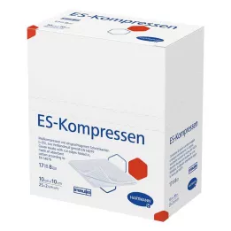 ES-KOMPRESSEN steril 10x10 cm 8-szoros, 25X2 db