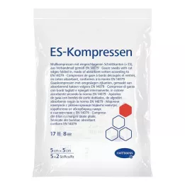 ES-KOMPRESSEN steril 5x5 cm 8 irányú, 5X2 db