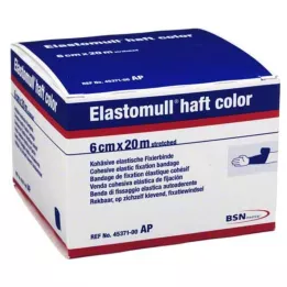 ELASTOMULL szár színe 6 cmx20 m rögzítőszalag kék, 1 db