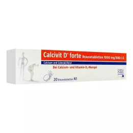 CALCIVIT D forte pezsgőtabletta, 20 db