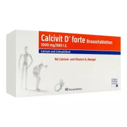 CALCIVIT D forte pezsgőtabletta, 40 db