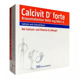 CALCIVIT D forte pezsgőtabletta, 100 db