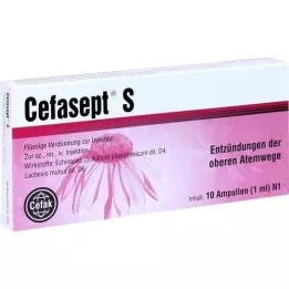 CEFASEPT S injekciós oldat, 10 db