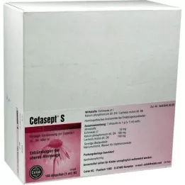 CEFASEPT S injekciós oldat, 100 db