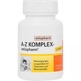 A-Z komplexratiopharm tabletták, 30 db