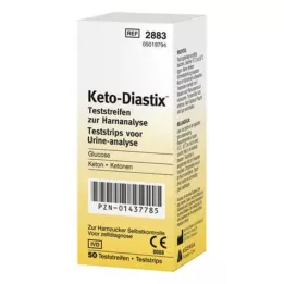 KETO DIASTIX Tesztcsíkok, 50 db