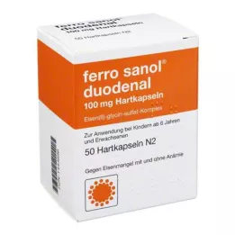 FERRO SANOL nyombél kemény kapszula msr bevonatos pelletekkel, 50 db