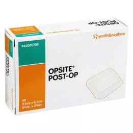 OPSITE POST-OP 8,5x9,5 cm -es társulás külön -külön steril, 20x1 db