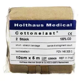 KURZZUGBINDE Cottonelaszt 10 cmx5 m, 2 db