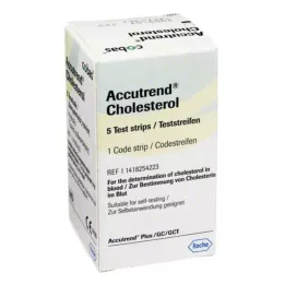 ACCUTREND Koleszterin tesztcsíkok, 5 db