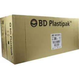 BD PLASTIPAK Spr.30 ml Luer latexmentes, 60X30 ml