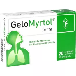 GELOMYRTOL Forte gyomor -rezisztens puha kapszulák, 20 db