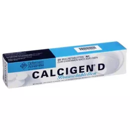 CALCIGEN D 600 mg/400 I.E. pezsgőtabletta, 20 db