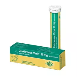ZINKBRAUSE Verla 25 mg pezsgő tabletta, 100 db
