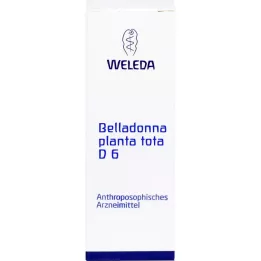 BELLADONNA PLANTA összesen D 6 Hígítás, 50 ml
