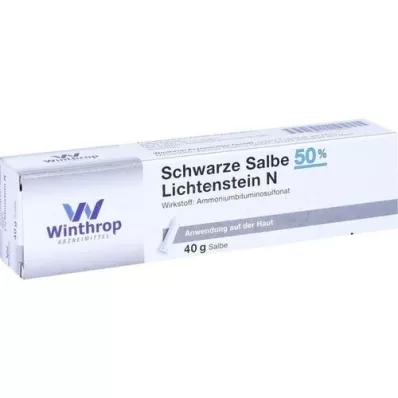 SCHWARZE SALBE 50% Lichtenstein N, 40 g