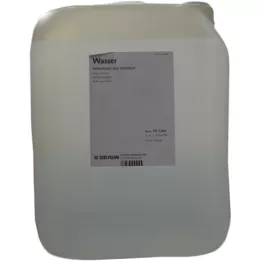 10 Literes desztillált víztartály