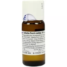 SOLUTIO FERRI Comp.D 3 hígítás, 50 ml