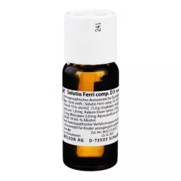 SOLUTIO FERRI Comp.D 3 hígítás, 50 ml