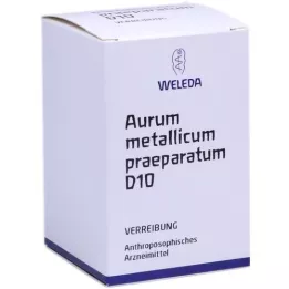 AURUM METALLICUM PRAEPARATUM D 10 trituráció, 50 g