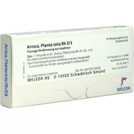 ARNICA PLANTA Tota RH D 3 ampulok, 8x1 ml