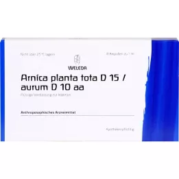Arnica planta ta d 15 / aurum d 10 AA ampullák, 8x1 ml