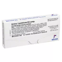 ARNICA/LEVISTICUM D 3 komp. ampulla, 8 db