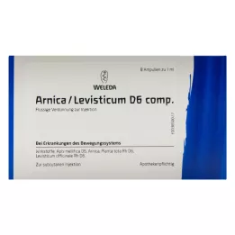 ARNICA/LEVISTICUM D 6 kompozíciós ampulla, 8X1 ml