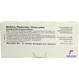 BERBERIS PLANTA TOTA/URTICA URENS ampulok, 8x1 ml