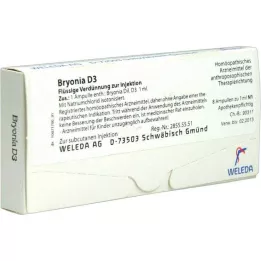 BRYONIA D 3 ampulla, 8X1 ml