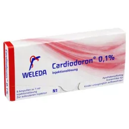 CARDIODORON 0,1%-os injekciós oldat, 8X1 ml