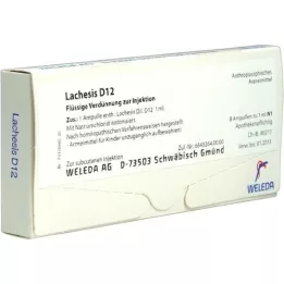 LACHESIS D 12 ampulok, 8x1 ml