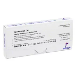NUX VOMICA D 4 ampulla, 8X1ml