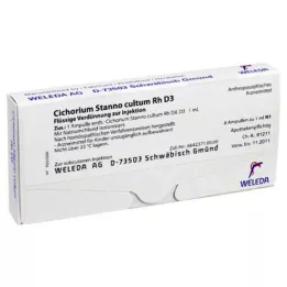 CICHORIUM STANNO cultum Rh D 3 ampulla, 8X1 ml