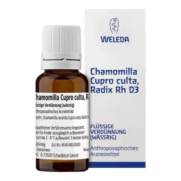CHAMOMILLA CUPRO Culta Radix RH D 3 hígítás, 20 ml