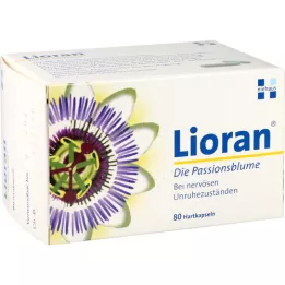 LIORAN A Passion Flower Hard Capsules, 80 db