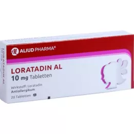 LORATADIN AL 10 mg tabletta, 20 db