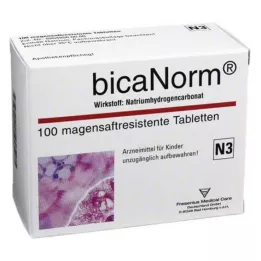 BICANORM gyomornedv-ellenálló tabletta, 100 db