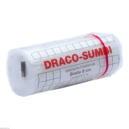 Dracosumbi rögzítő pólya 8 cm x 4 m fehér, 1 db